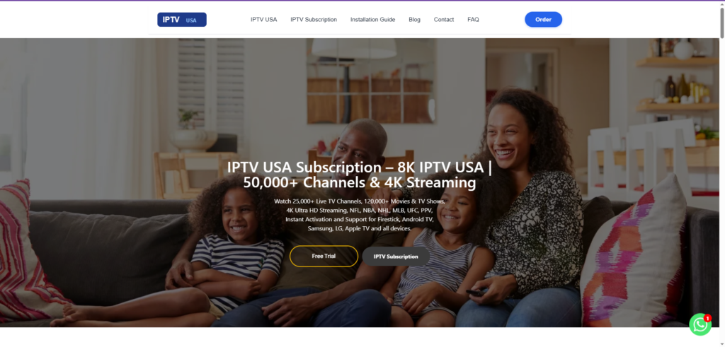 8K IPTV USA